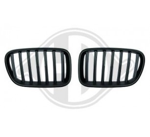 grilles de calandre noire mat facelift BMW X3 F25 2010-2014 - GO1276340
